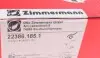 223861851 Колодки тормозные (передние) Volvo XC60 I 08-17 (Ate) ZIMMERMANN підбір по vin на Brocar