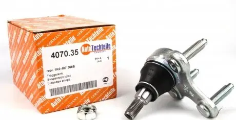 3407035 Опора кульова (передня/знизу/R) VW Caddy 03- (4070.35) AUTOTECHTEILE підбір по vin на Brocar