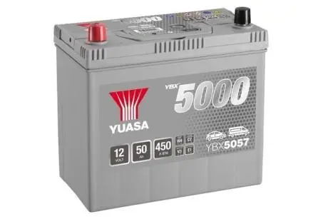 YBX5057 Стартерная аккумуляторная батарея YUASA подбор по vin на Brocar