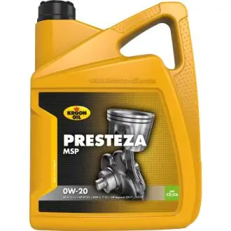 36497 Олива моторна Presteza MSP 0W-20 5л KROON OIL підбір по vin на Brocar