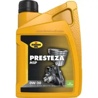 36495 Олива моторна Presteza MSP 0W-20 1л KROON OIL підбір по vin на Brocar