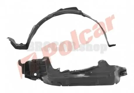 2755FP1 Правый подкрылок NISSAN ALMERA,00- POLCAR подбор по vin на Brocar