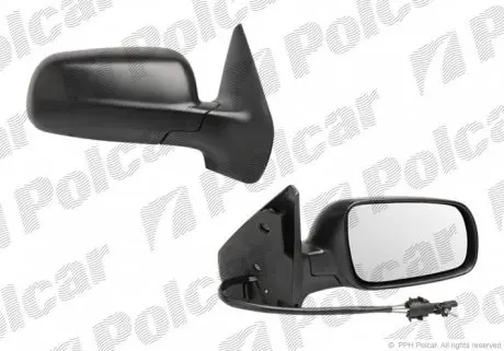 9541527E Дзеркало зовнішнє правий POLCAR підбір по vin на Brocar