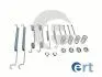 Комплект пружинок колодок ручника Peugeot Partner/Citroen Berlingo 96- (228x40) (TRW) 310011