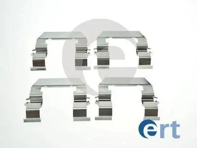 420244 Монтажний к-кт гальмівних колодок ERT підбір по vin на Brocar