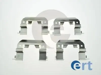420208 Монтажний к-кт гальмівних колодок ERT підбір по vin на Brocar