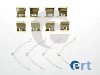 420082 Монтажний к-кт гальмівних колодок ERT підбір по vin на Brocar