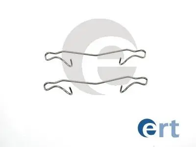 420045 Монтажний к-кт гальмівних колодок ERT підбір по vin на Brocar