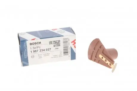 1987234027 Бігунок розподілювача запалювання BOSCH підбір по vin на Brocar