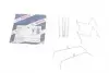 1987474103 Монтажний к-кт гальмівних колодок BOSCH підбір по vin на Brocar