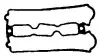 Прокладка клапанной крышки Vectra 2.5 95-00 RC0318