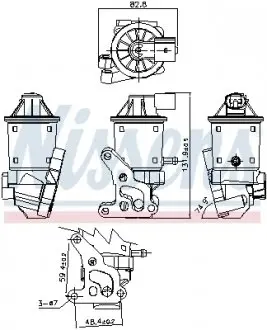 98152 Клапан зворотній SEAT VW NISSENS підбір по vin на Brocar