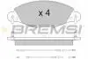 BP2937 Гальмівні колодки перед. CITROEN C5 1.8-3.0 01-08 (BOSCH) BREMSI підбір по vin на Brocar