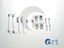 Комплект пружинок колодок ручника Ford Focus 98-04 (TRW) 310012
