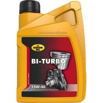 00215 Масла моторные BI-TURBO 15W-40 1л KROON OIL подбор по vin на Brocar