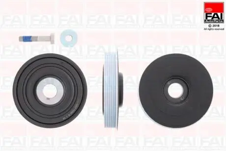 FVD1011K Комплект шківів, колінчатий вал FAI AUTOPARTS подбор по vin на Brocar