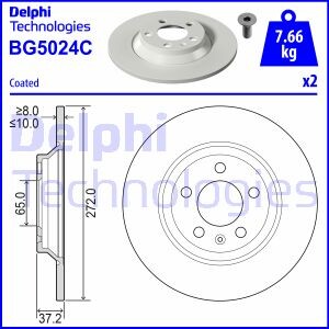 BG5024C Гальмівний диск DELPHI підбір по vin на Brocar