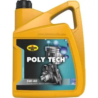 36140 Масло моторное POLY TECH 5W-40 5л KROON OIL підбір по vin на Brocar