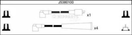 J5380100 Комплект кабелей высоковольтных NIPPARTS подбор по vin на Brocar