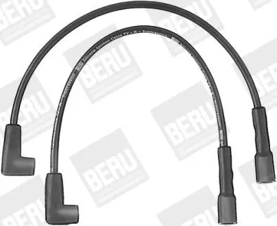 ZEF574 Комплект кабелів високовольтних BERU підбір по vin на Brocar