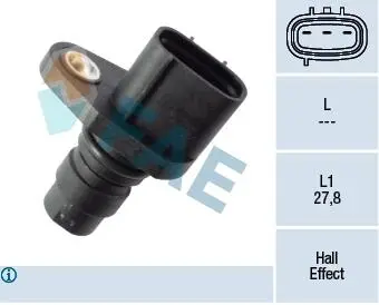 79403 Датчик положення колінвалу OPEL ASTRA 07- FAE підбір по vin на Brocar