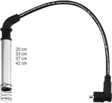CLS091 Комплект кабелей высоковольтных CHAMPION підбір по vin на Brocar
