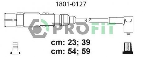 18010127 Комплект кабелей высоковольтных PROFIT підбір по vin на Brocar
