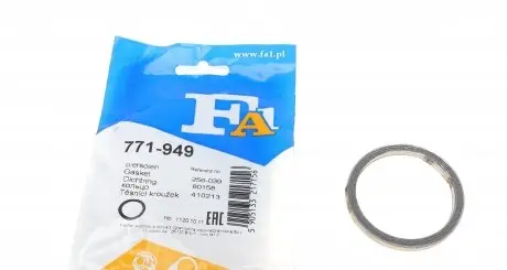 771949 Прокладка труби вихлопної Lexus LX/RX/Toyota Land Cruiser 98-08 (50x61x5.2) (кільце) FA1 підбір по vin на Brocar