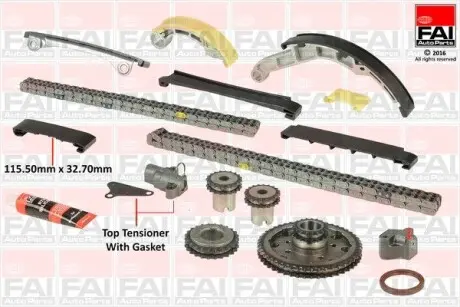 TCK4206 Комплект цілі приводу распредвала FAI AUTOPARTS підбір по vin на Brocar