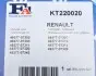KT220020 Комплект прокладок турбіни Renault Laguna/Megane 2.0 TCe 05- FA1 підбір по vin на Brocar