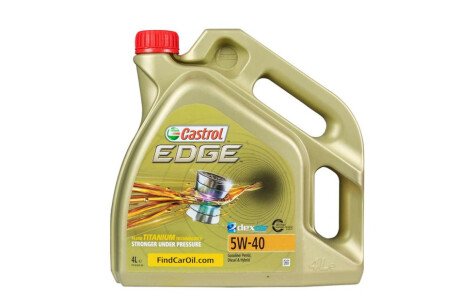 5W40EC34L Масло моторное EDGE 5W-40 C3 (4L) CASTROL подбор по vin на Brocar