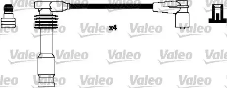 346294 Дроти запалення, набір VALEO підбір по vin на Brocar