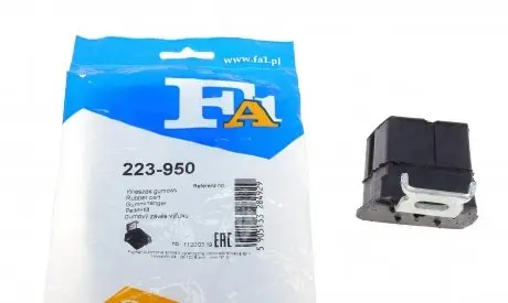 223950 Кронштейн кріплення глушника Renault Clio III 05-14 (гумометалевий) FA1 підбір по vin на Brocar