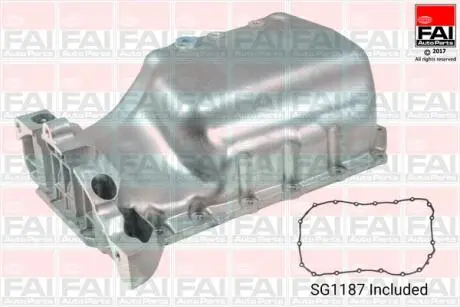 PAN018 FAI Поддон масла CITROEN 1.6 00- (+прокладка) FAI AUTOPARTS підбір по vin на Brocar