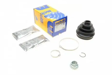 130599 Пильник ШРКШ (зовнішній) Toyota Corolla Verso 2.0D-4D 04-09 (26x93x106) (к-кт) METELLI підбір по vin на Brocar