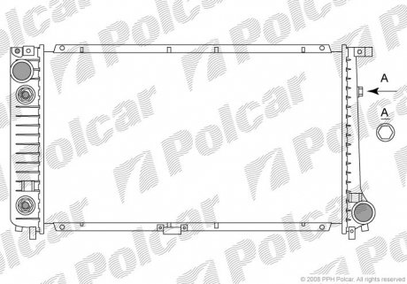 2015084 Радиаторы охлаждения POLCAR подбор по vin на Brocar