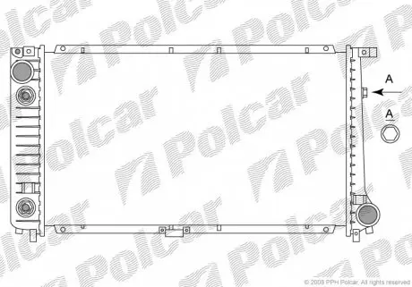 2015084 Радиаторы охлаждения POLCAR подбор по vin на Brocar