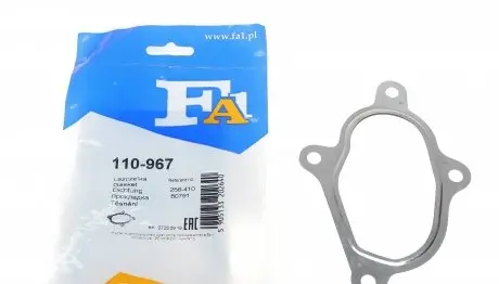 110967 Прокладка труби вихлопної VW LT 2.5 TDI 96-06 FA1 підбір по vin на Brocar