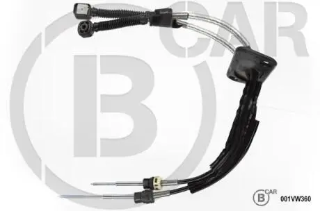 001VW360 Трос приводу коробки передач B CAR підбір по vin на Brocar