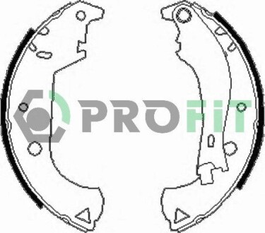 50010604 Колодки тормозные барабанные PROFIT подбор по vin на Brocar