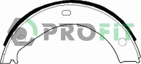 50010272 Колодки гальмівні барабанні PROFIT підбір по vin на Brocar