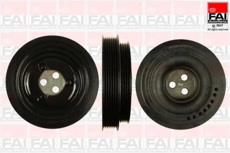 FVD1009 Шкив коленвала Citroen Jumper/Peugeot Boxer 2.2HDi/2.2TDCi 06- FAI AUTOPARTS подбор по vin на Brocar