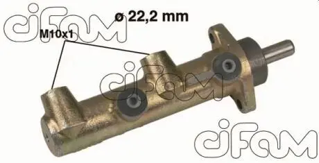 202238 Головний гальмівний циліндр JUMPER 1.9D 22.22 ABS CIFAM підбір по vin на Brocar