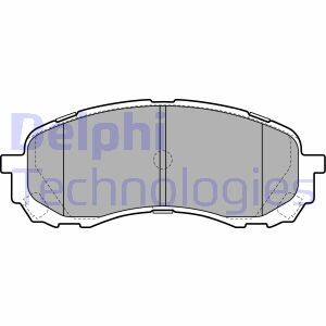 LP2128 Тормозные колодки, дисковые. DELPHI подбор по vin на Brocar