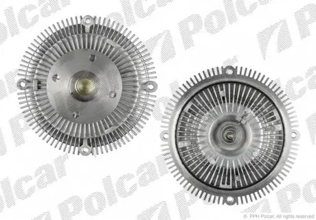 SV5038S Віскомуфта вентилятора охолодження POLCAR підбір по vin на Brocar