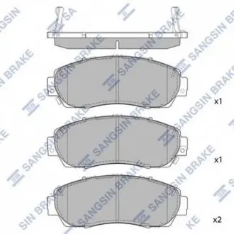 SP2115A Тормозные колодки Hi-Q (SANGSIN) подбор по vin на Brocar