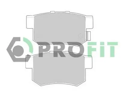50000956 Колодки гальмівні дискові PROFIT підбір по vin на Brocar