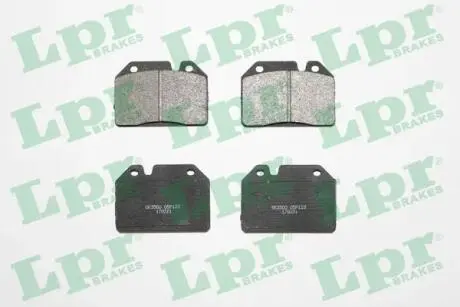 05P123 Колодки тормозные дисковые LPR подбор по vin на Brocar