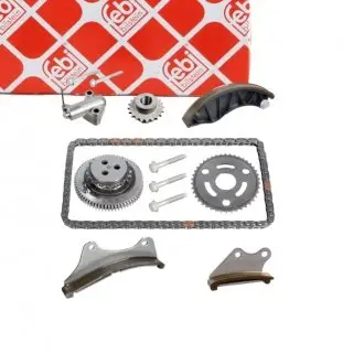 108993 Комплект цепи ГРМ Opel Astra J/K/Insignia A/B/Zafira 1.6CDTi 14- (z=96) (симплекс) FEBI BILSTEIN подбор по vin на Brocar