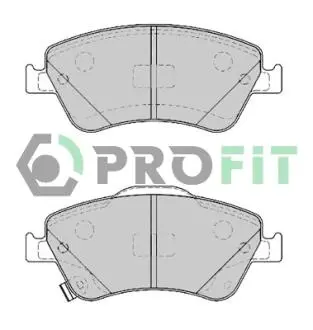 50004046 Колодки тормозные дисковые PROFIT подбор по vin на Brocar